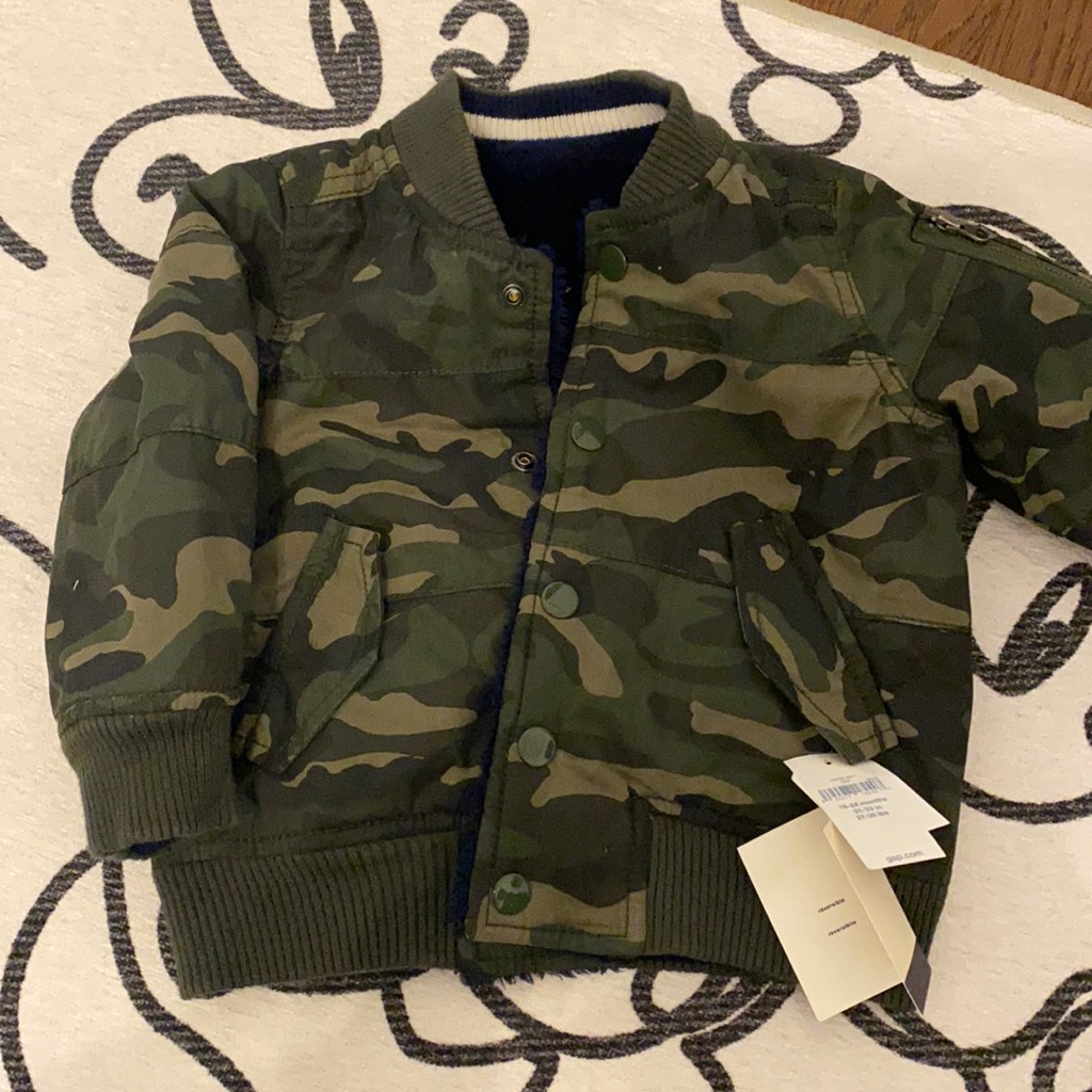 Nwt Reversible Gap Jacket